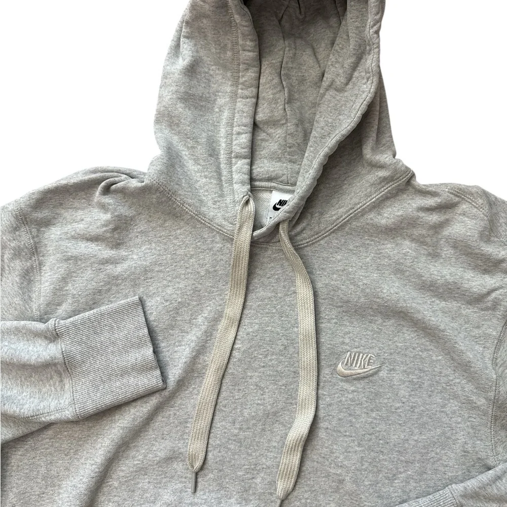 Nike Men’s Heavy Duty Gray Hoodie Size XL Nike‎ Swoosh Logo Check